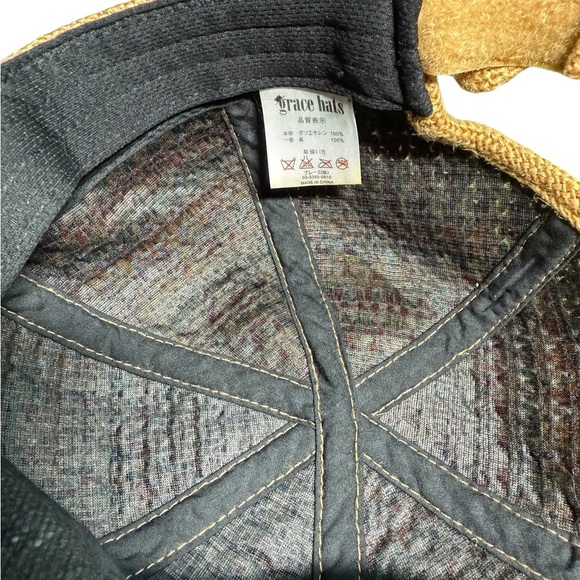 Grace Hats Buzz Hat Bow Linen Weave Made in Japan Multi Color Baseball Style - Picture 9 of 13